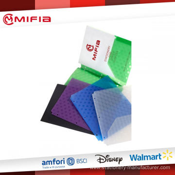 PP document folder with UV dots